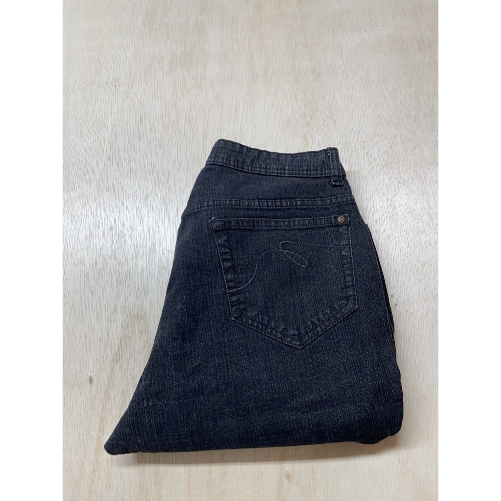 Faded Glory Women's Boot Cut Jeans Regular Fit Size 16 Average Approx 36x31.5 Bl